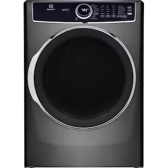 Electrolux 8-cu ft Stackable Vented Electric Dryer with Steam Cycle ( Titanium ) Model# ELFE7637AT A19-34 by Scratch-n-Dent Depot