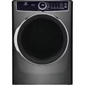 Electrolux 8-cu ft Stackable Vented Electric Dryer with Steam Cycle ( Titanium ) Model# ELFE7637AT A19-34 by Scratch-n-Dent Depot