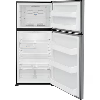 Frigidaire 18.3-cu ft Top-Freezer Refrigerator ( Stainless Steel ) Garage Ready Model# FFTR1835VS