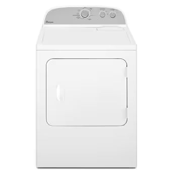 Whirlpool 7-cu ft Vented Electric Dryer ( White ) Model# WED4815EW A19-04 by Scratch-n-Dent Depot