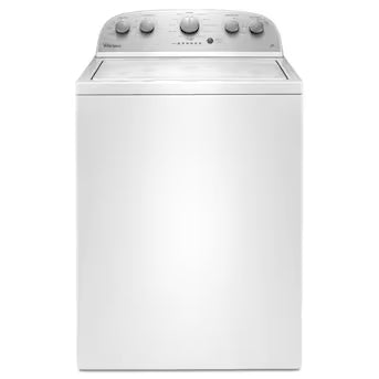 Whirlpool Deep Water Wash High Efficiency Agitator Small ( 3.5-cu ft ) Top-Load Washer ( White ) Model# WTW4816FW A19-07 by Scratch-n-Dent Depot