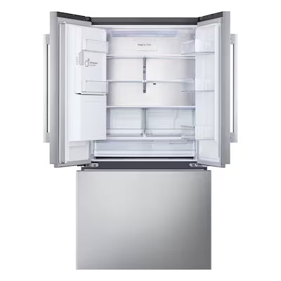 LG Counter-Depth Zero Clearance Craft Ice 23.7-cu ft 3 -Door 36-in Wide with Dual Ice Maker ( PrintProof Stainless Steel ) ENERGY STAR Certified Model# LF24Z6530S by Scratch N Dent Depot