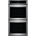 Frigidaire 27 inch Double Electric Wall Oven with Self-cleaning ( Stainless Steel ) Model# FCWD2727AS by Scratch N Dent Depot