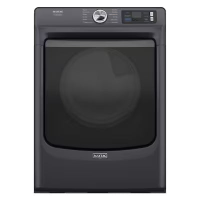 Maytag Pet Pro 7.4-cu ft Stackable Vented Gas Dryer with Steam Cycle ( Midnight Steel ) Model# MGD7020RF by Scratch N Dent Depot