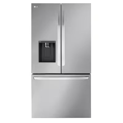 LG Standard-Depth 30.7-cu ft 3 -Door 36-in Wide with Dual Ice Maker ( PrintProof Stainless Steel ) ENERGY STAR Certified Model# LRFXS3106S by Scratch N Dent Depot