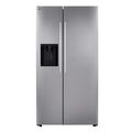 LG 26.6-cu ft Standard-Depth 36-in Wide Side-by-Side Refrigerator Smart Compatible with Ice Maker ,Water and Ice Dispenser ( PrintProof Stainless Steel ) ENERGY STAR Certified Model# LS27T3230S A19-38 by Scratch-n-Dent Depot