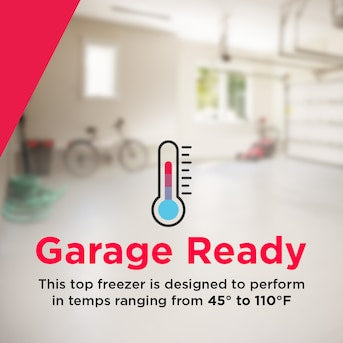 Frigidaire 18.3-cu ft Top-Freezer Refrigerator ( Stainless Steel ) Garage Ready Model# FFTR1835VS