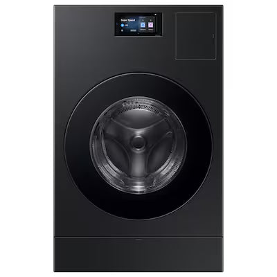 Samsung Bespoke Traditional Drying 5.3-cu ft Capacity Brushed Black Vented All-In-One Washer Dryer Combo (ENERGY STAR Certified) Model# WD90F53AVB