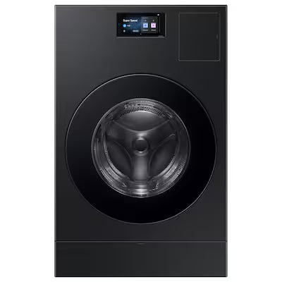 Samsung All In One Washer Dryer Combo with Steam Cycle ( Brushed Black ) Model# WD90F53AVB by Smiths Appliance & Furniture