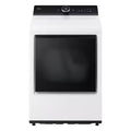 LG 7.3 cu. ft. vented SMART Gas Dryer in White with EasyLoad Door, TurboSteam and Sensor Dry Technology Model# DLGX8601WE by Smiths Appliance & Furniture