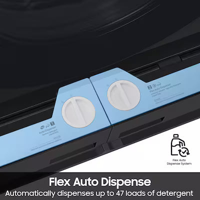 Samsung 5.3-cu ft Ventless All-In-One Washer Dryer Combo with Steam Cycle ( Brushed Black ) Model# WD53DBA900HB by Scratch N Dent Depot