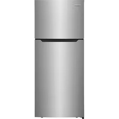 Frigidaire 17.6-cu ft Top-Freezer Refrigerator ( Fingerprint-Resistant Stainless Look ) ENERGY STAR Certified Model# FFHT1822UV