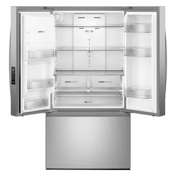 Whirlpool Standard-Depth 29.58-cu ft 36-in Wide with Ice Maker ( Fingerprint Resistant Stainless Finish ) ENERGY STAR Certified Model# WRFF3536SZ A19-48 by Scratch-n-Dent Depot