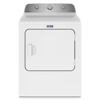 Maytag Wrinkle Prevent 7.0-cu ft Vented Electric Dryer ( White ) Model# MED4500MW A19-11 by Scratch-n-Dent Depot