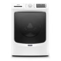 Maytag High Efficiency Stackable Medium ( 4.5-cu ft ) Front-Load Washer with Steam Cycle ( White ) Model# MHW5630HW by Scratch N Dent Depot