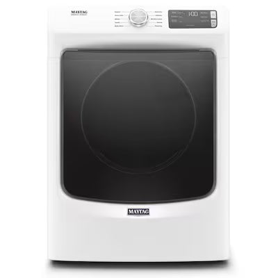 Maytag 7.3-cu ft Stackable Vented Gas Dryer ( White ) Model# MGD5630HW by Scratch N Dent Depot