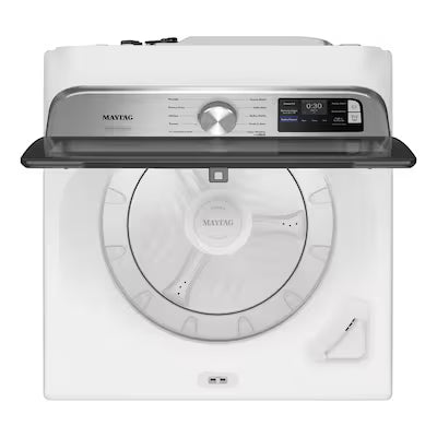 Maytag High Efficiency Large ( 4.8-cu ft ) Impeller Top-Load Washer ( White ) Model# MVW6200KW A14-08 by Scratch-n-Dent Depot