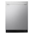 LG 24-in Top Control Built-in Dishwasher ( PrintProof Stainless Steel ) With Third Rack, 1-hour Wash Dry and QuadWash Pro , 46-Decibel Model# LDNTM545S by Scratch-n-Dent Depot