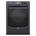 Maytag Pet Pro 7.4-cu ft Stackable Vented Electric Dryer with Steam Cycle ( Midnight Steel ) Model# MED7020RF A19-30 by Scratch-n-Dent Depot