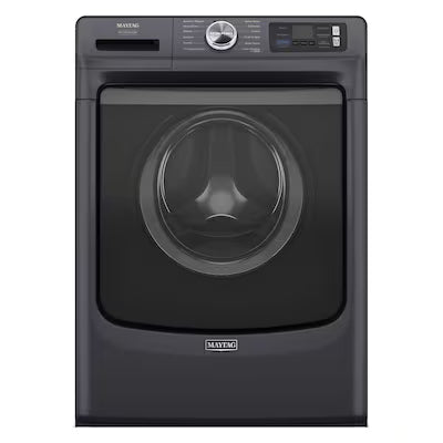 Maytag Pet Pro High Efficiency Stackable Large ( 5-cu ft ) Front-Load Washer with Steam Cycle ( Midnight Steel ) Model# MFW7020RF