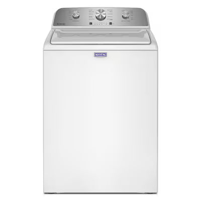 Maytag High Efficiency Agitator Medium ( 4.2-cu ft ) Top-Load Washer ( White ) Model# MTW4205SW