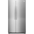 Frigidaire 26.4-cu ft Standard-Depth 36-in Wide Side-by-Side Refrigerator ( Stainless Steel ) ENERGY STAR Certified Model# FRSN2610AF by Scratch N Dent Depot
