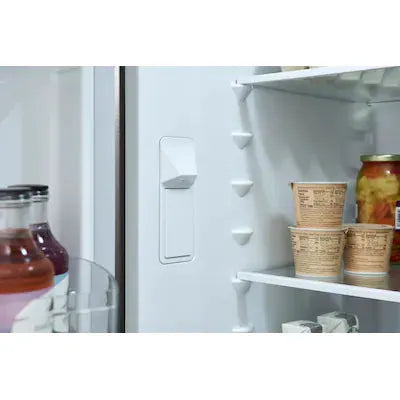 Frigidaire Counter-Depth 19.9-cu ft 3 -Door 35.5-in Wide French Door Refrigerator with Ice Maker with Water Dispenser ( Fingerprint Resistant Stainless Steel Look ) Model# FRFG2011AV by Scratch N Dent Depot