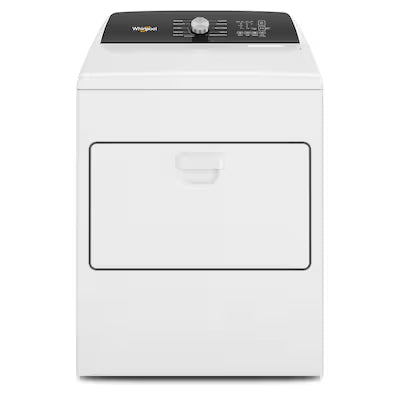 Whirlpool Moisture Sensing 7-cu ft Vented Electric Dryer ( White ) Model# WED5010LW