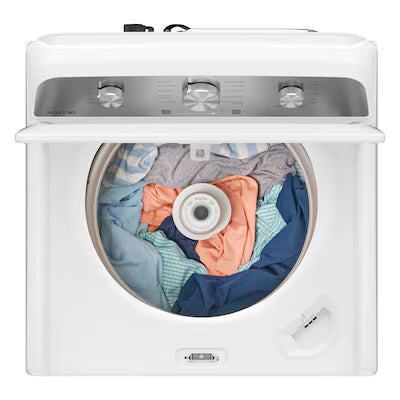 Maytag High Efficiency Agitator Medium ( 4.2-cu ft ) Top-Load Washer ( White ) Model# MTW4205SW