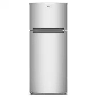 Whirlpool 28-inch Wide Top Freezer Refrigerator with Total Coverage Cooling- 18.0 Cu Ft Model# WRTX5118TZ A19-22 by Scratch-n-Dent Depot