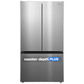 Midea Counter-Depth PLUS 26.5-cu ft 36-in Wide with Dual Ice Maker ( Stainless Steel ) ENERGY STAR Certified Model# MRF27I6BST by Scratch N Dent Depot