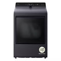 LG 7.3 cu. ft. Vented SMART Electric Dryer in Matte Black with EasyLoad Door and Sensor Dry Technology Model# DLE8400BE by Scratch N Dent Depot
