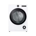 LG 7.4-cu ft Stackable Vented Gas Dryer with Steam Cycle ( White ) Model# DLGX6501W by Scratch N Dent Depot