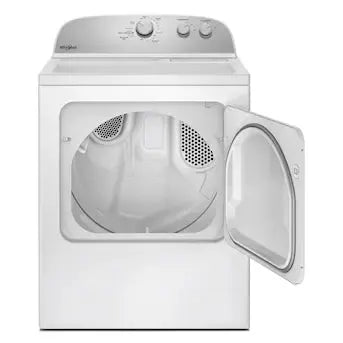 Whirlpool 7-cu ft Vented Electric Dryer ( White ) Model# WED4815EW A19-04 by Scratch-n-Dent Depot