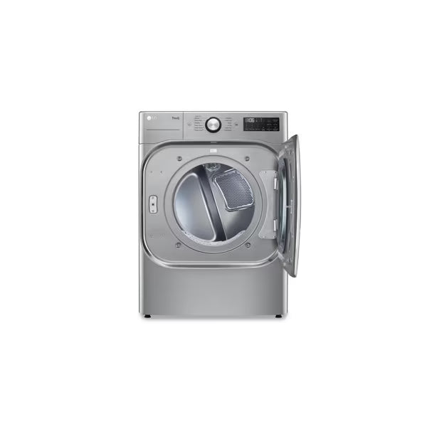 LG TurboSteam 9-cu ft Stackable Vented Electric Dryer with Steam Cycle Model# DLEX8980V 6010-21 by Scratch-n-Dent Depot