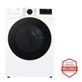 LG TrueSteam Smart Wi-Fi enabled 7.4-cu ft Stackable Vented Gas Dryer with Steam Cycle ( White ) Model# DLGX4081W by Smiths Appliance & Furniture