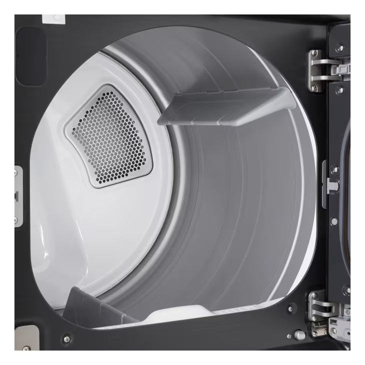 LG 7.3-cu ft Vented Gas Dryer ( Matte Black ) Model# DLG8481LE