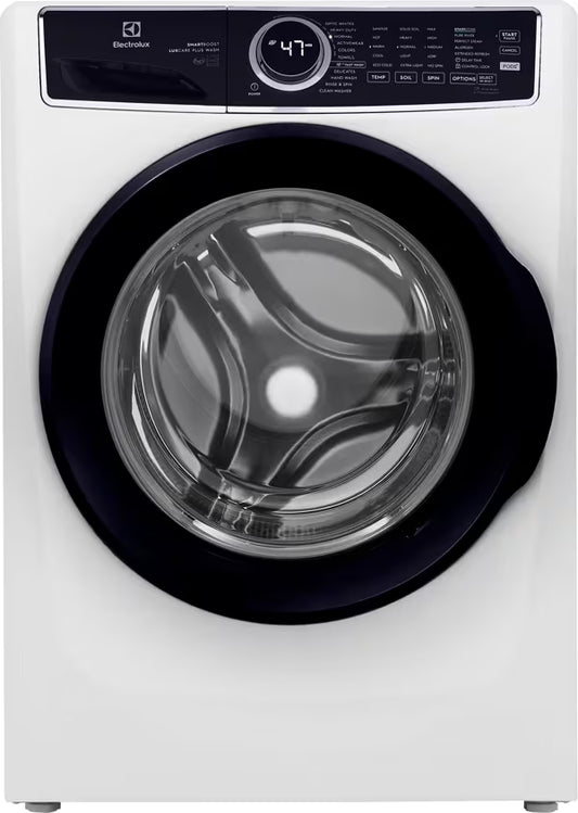 Electrolux 4.5 cu. ft. Front Load Washer with SmartBoost, LuxCare Plus Wash System, Perfect Steam, ENERGY STAR in White Model# ELFW7626BW