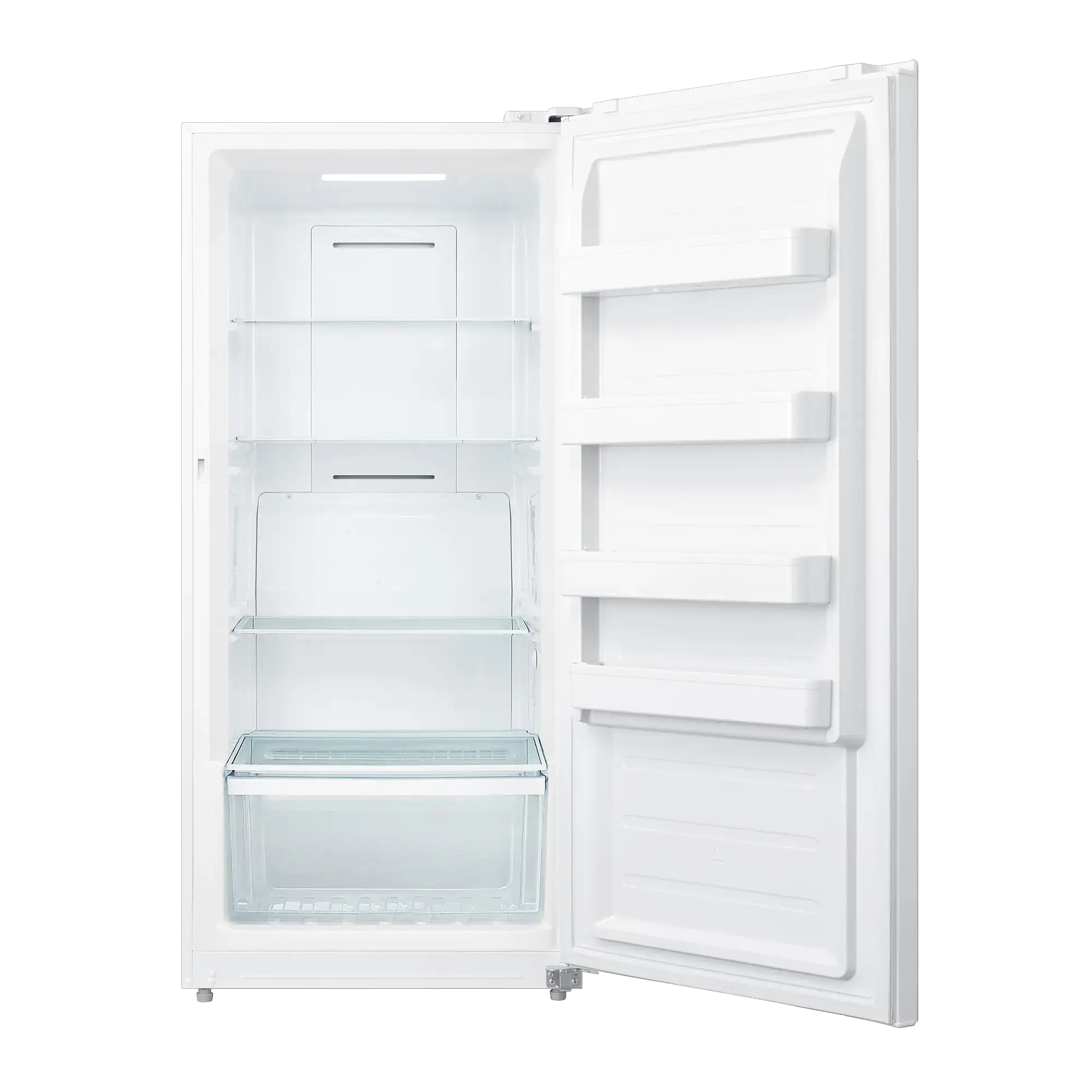 New Element 14.0 cu. ft. Garage Ready Upright Convertible Freezer / Refrigerator - White, ENERGY STAR Model# EUF14CEEW N02-07 by Scratch-n-Dent Depot