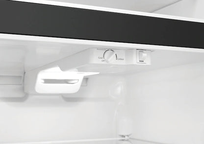 Frigidaire 18.3-cu ft Top-Freezer Refrigerator ( Black ) Garage Ready Model# FFTR1835VB