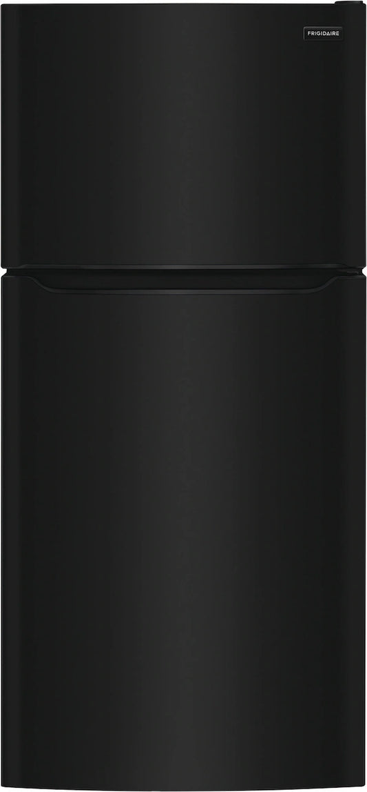 Frigidaire 18.3-cu ft Top-Freezer Refrigerator ( Black ) Garage Ready Model# FFTR1835VB