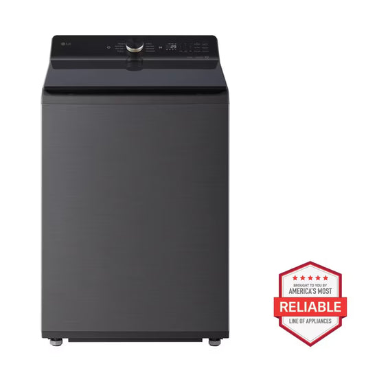 LG Impeller Extra Large ( 5.5-cu ft ) Top-Load Washer ( Matte Black ) Model# WT8480CL