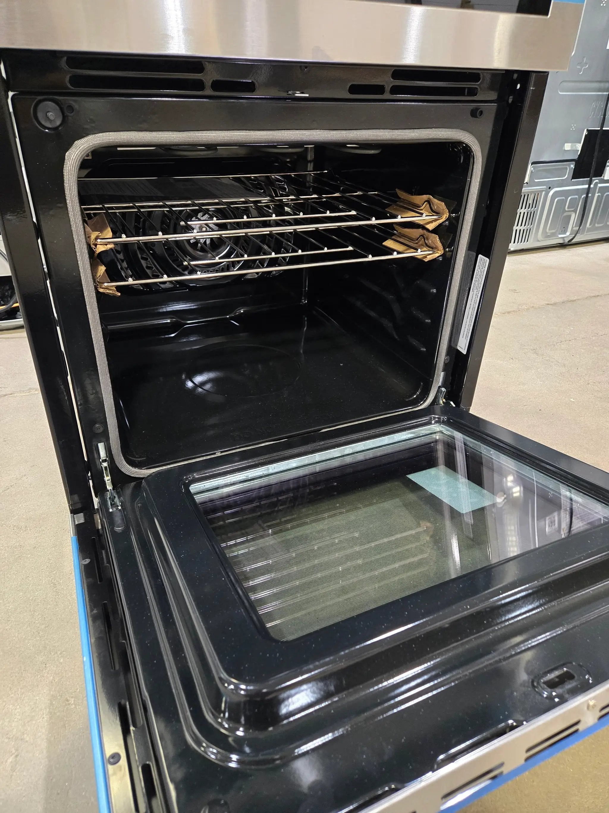 Frigidaire 27 inch Double Electric Wall Oven with Self-cleaning ( Stainless Steel ) Model# FCWD2727AS by Scratch N Dent Depot