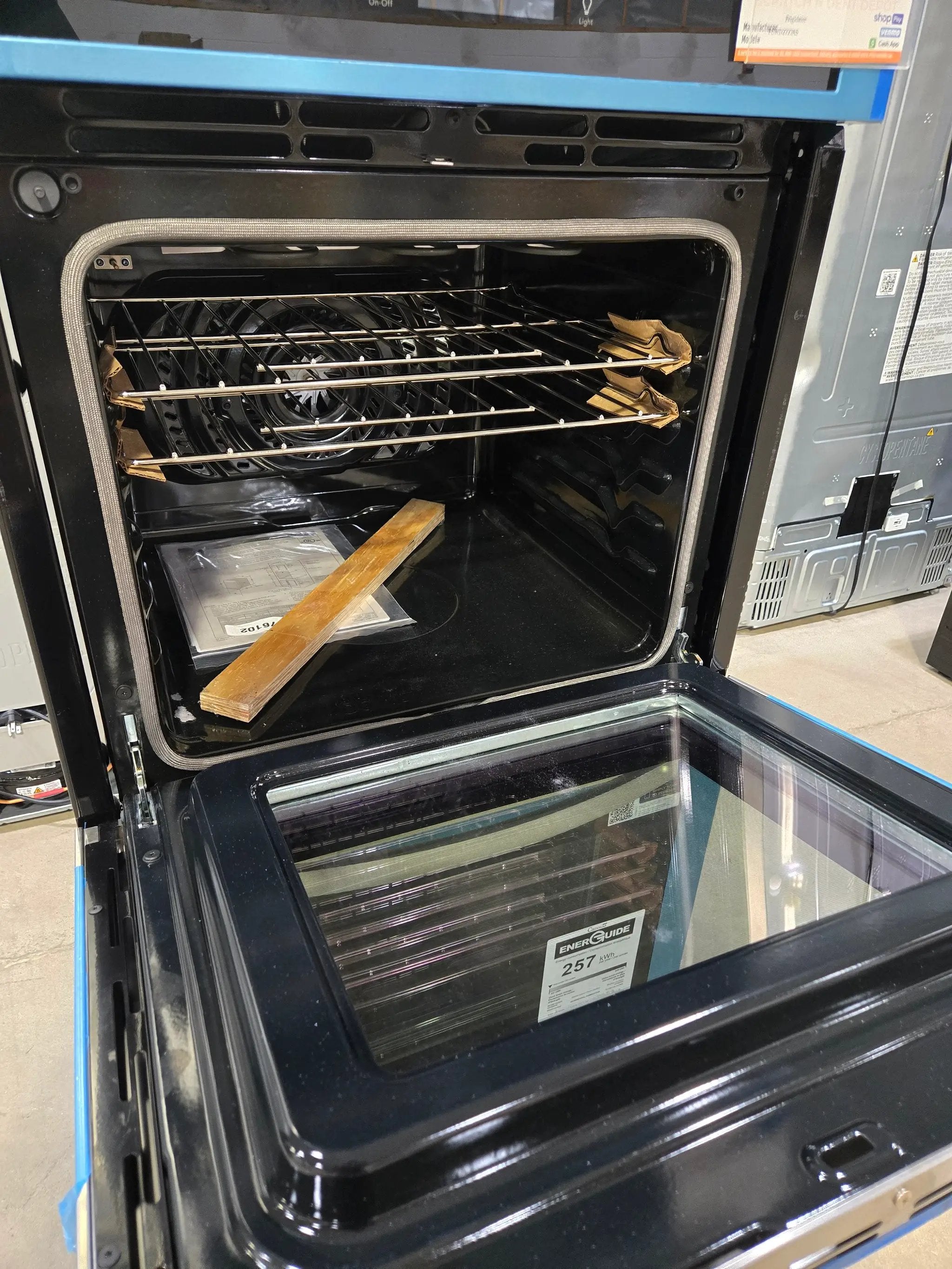Frigidaire 27 inch Double Electric Wall Oven with Self-cleaning ( Stainless Steel ) Model# FCWD2727AS by Scratch N Dent Depot