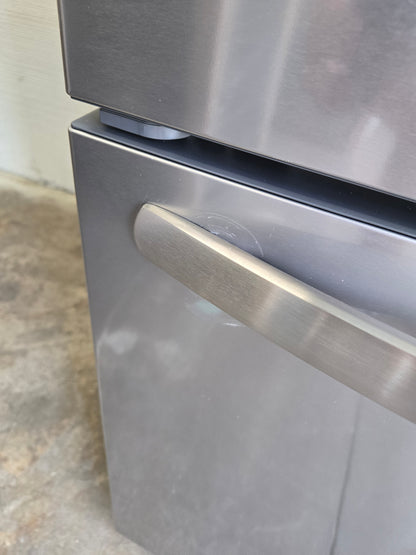 Frigidaire Counter-Depth 17.6-cu ft 3 -Door French Door Refrigerator with Ice Maker ( Fingerprint-Resistant Stainless Look ) ENERGY STAR Certified Model# FRFG1723AV