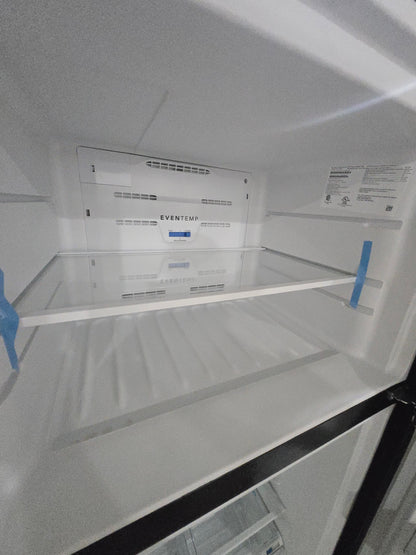 Frigidaire 18.3-cu ft Top-Freezer Refrigerator ( Black ) Garage Ready Model# FFTR1835VB