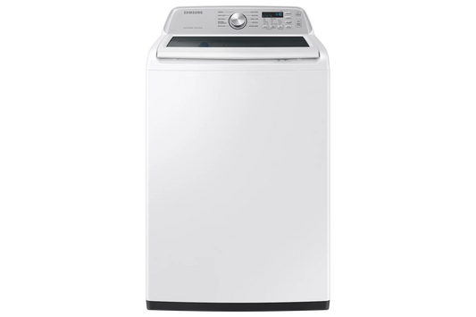 Samsung Active WaterJet High Efficiency Impeller Large ( 4.7-cu ft ) Top-Load Washer ( White ) Model# WA47CG3530AW